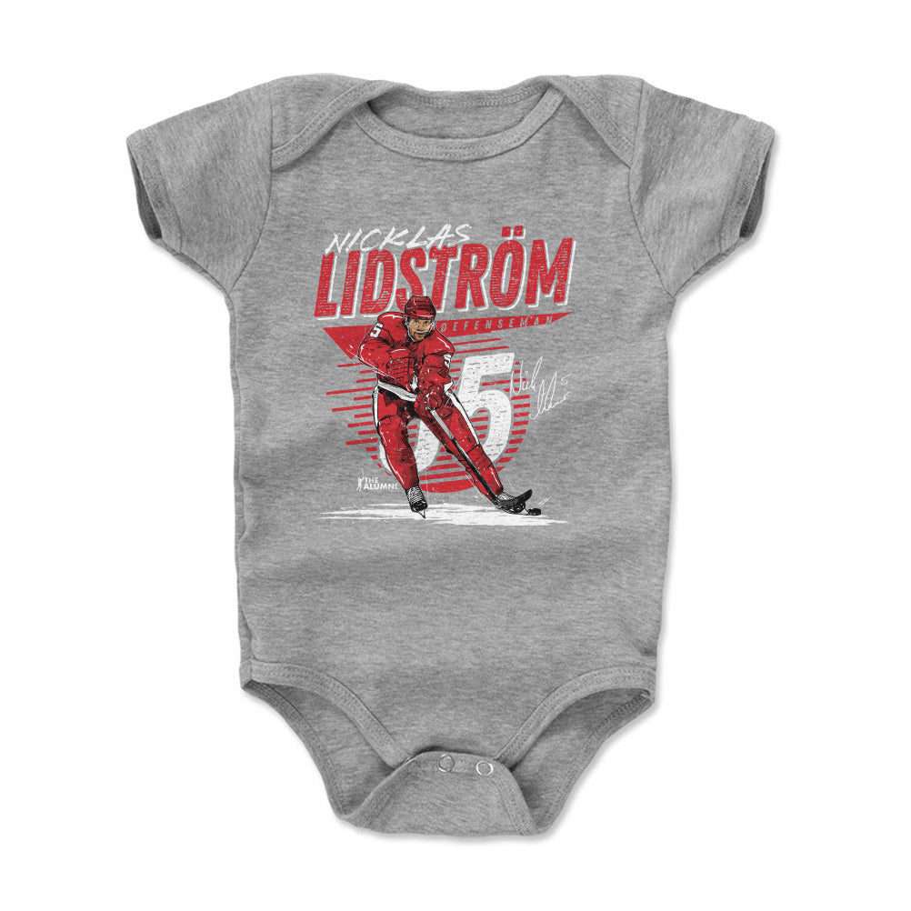 Nicklas Lidstrom Kids Baby Onesie | 500 LEVEL