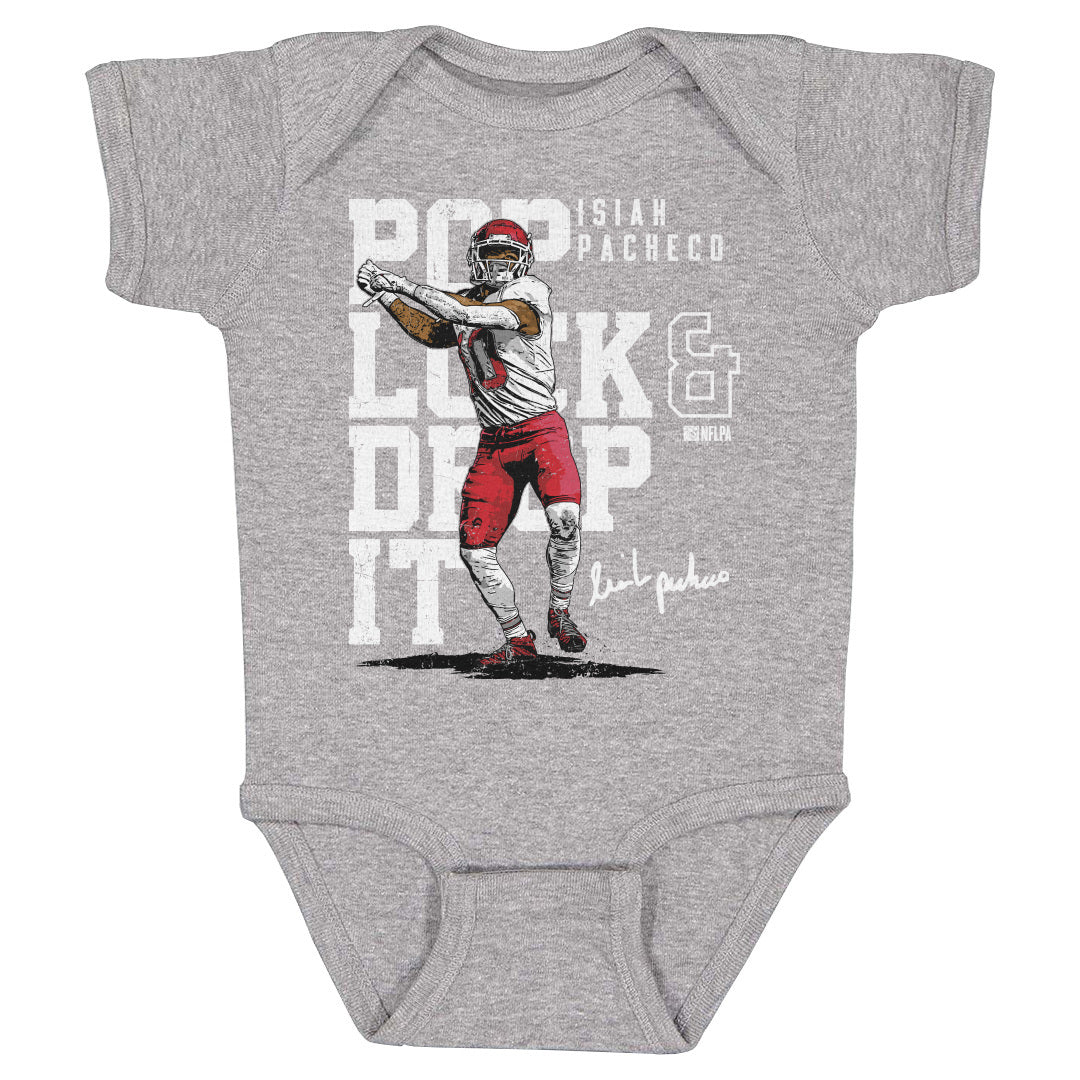 Isiah Pacheco Kids Baby Onesie | 500 LEVEL