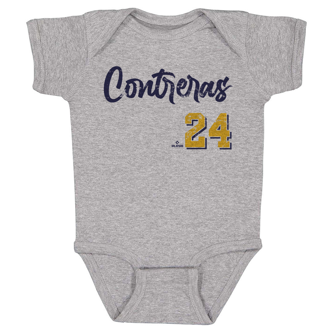 William Contreras Kids Baby Onesie | 500 LEVEL