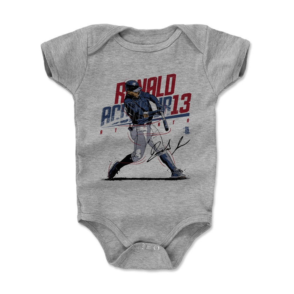 Ronald Acuna Jr. Kids Baby Onesie | 500 LEVEL