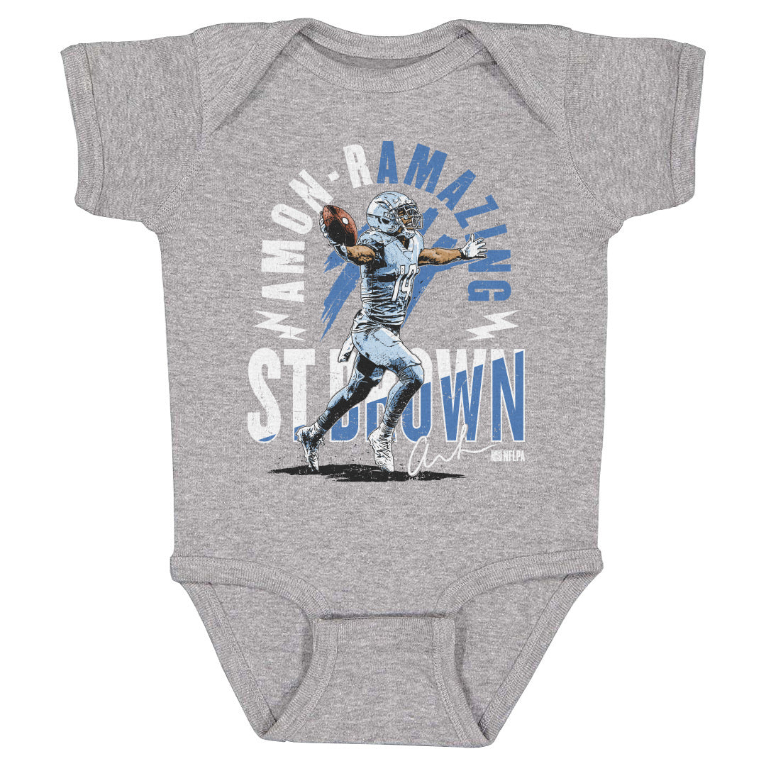 Amon-Ra St. Brown Kids Baby Onesie | 500 LEVEL