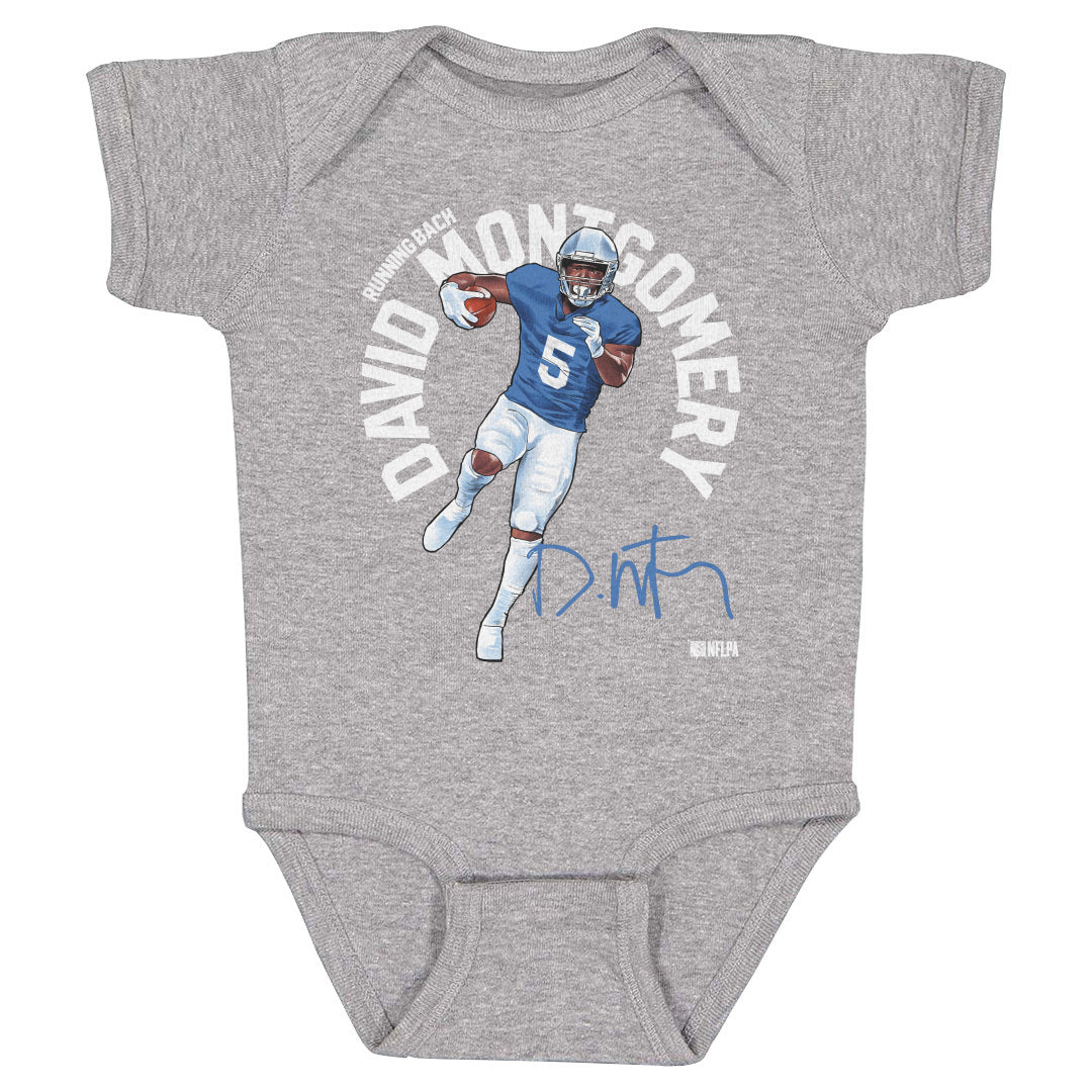 David Montgomery Kids Baby Onesie | 500 LEVEL