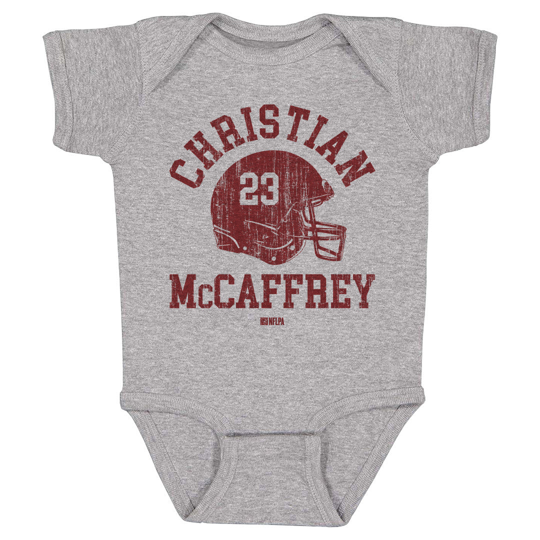 Christian McCaffrey Kids Baby Onesie | 500 LEVEL