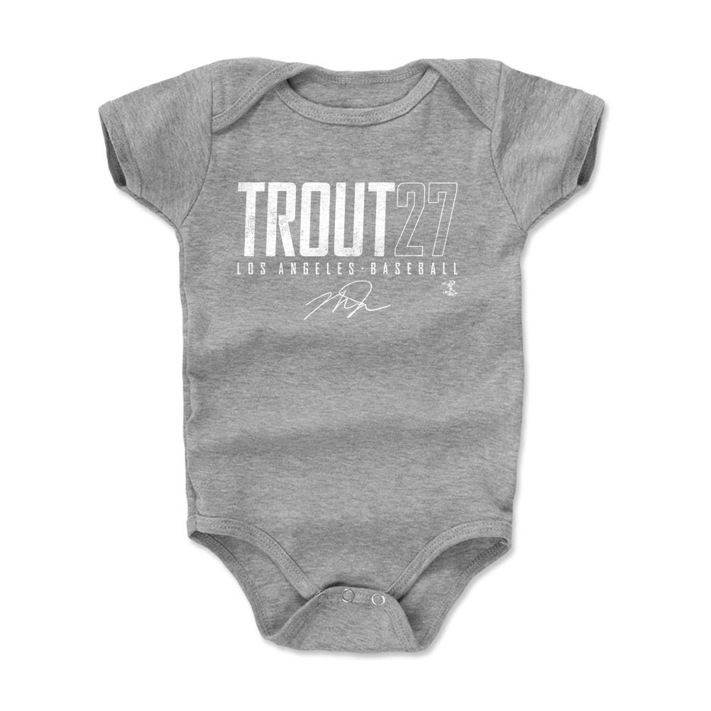 Mike Trout Kids Baby Onesie | 500 LEVEL