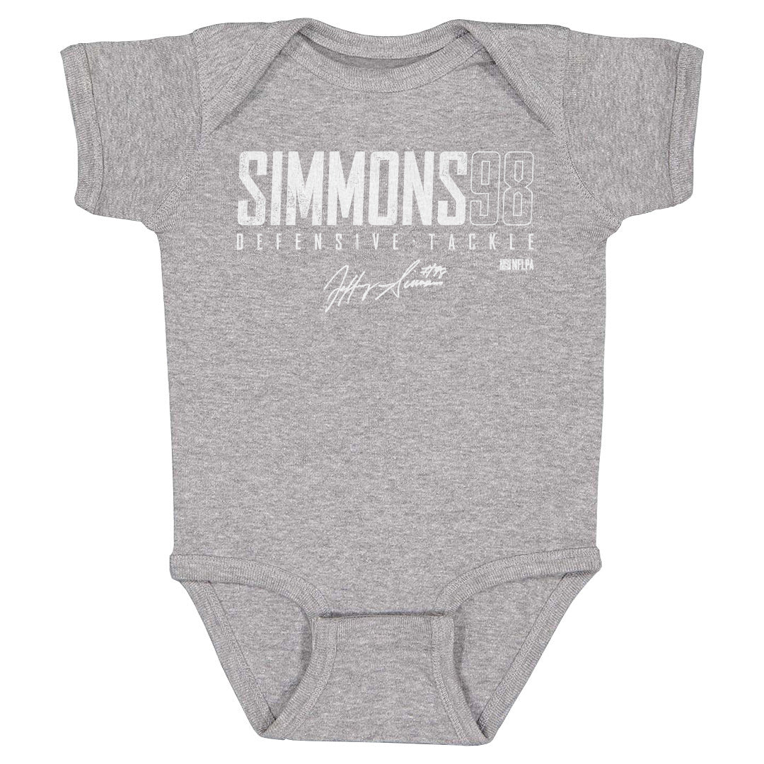 Jeffery Simmons Kids Baby Onesie | 500 LEVEL