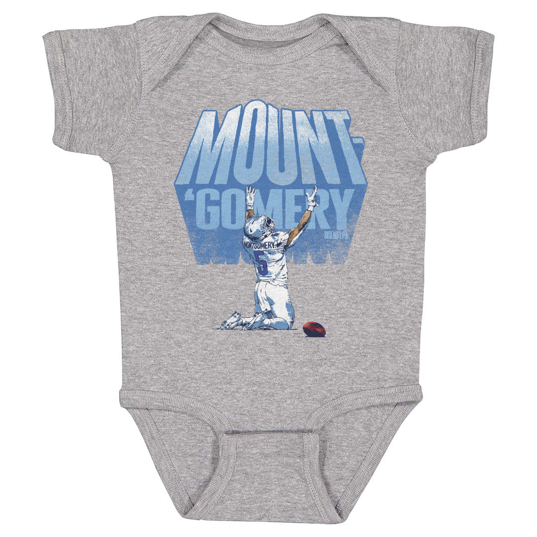 David Montgomery Kids Baby Onesie | 500 LEVEL