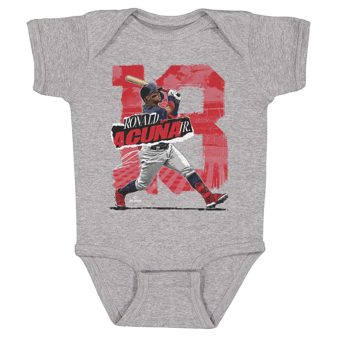 Ronald Acuna Jr. Kids Baby Onesie | 500 LEVEL