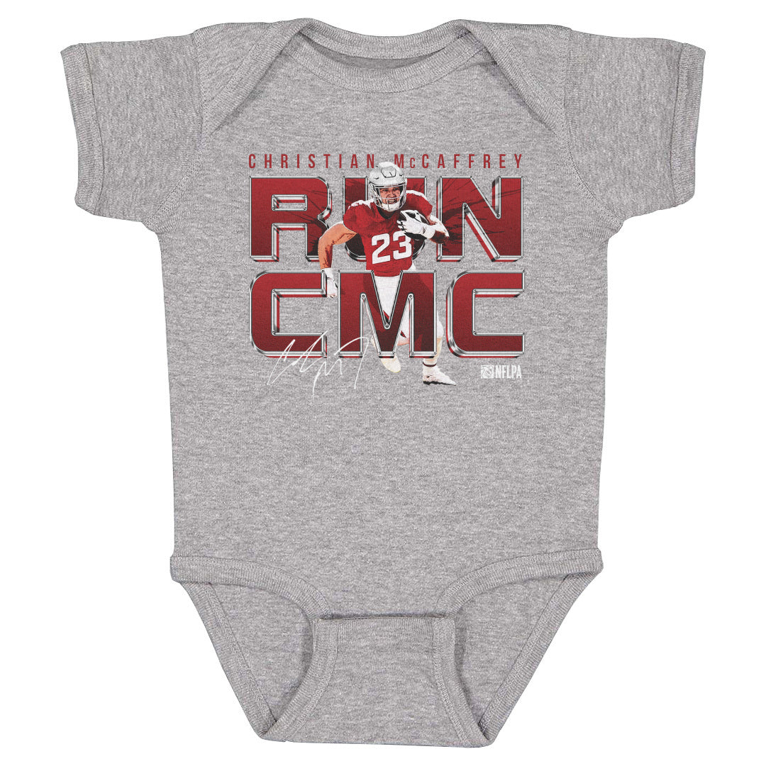 Christian McCaffrey Kids Baby Onesie | 500 LEVEL