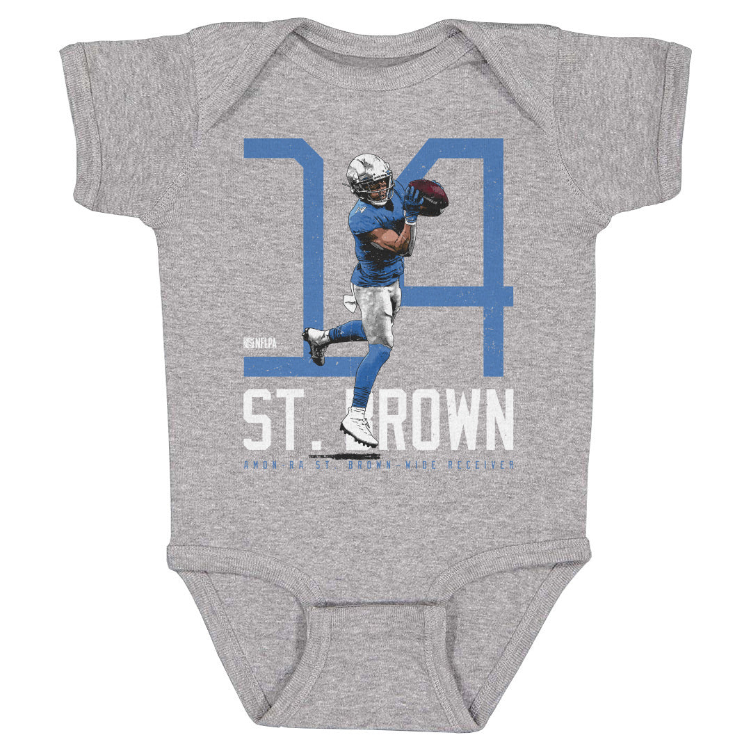 Amon-Ra St. Brown Kids Baby Onesie | 500 LEVEL