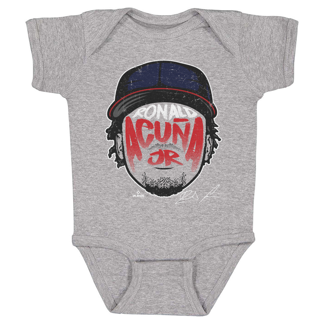 Ronald Acuna Jr. Kids Baby Onesie | 500 LEVEL