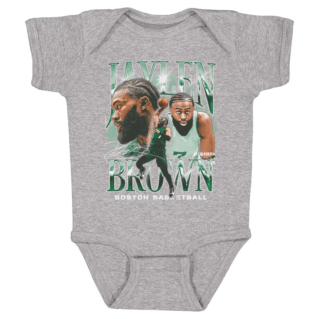 Jaylen Brown Kids Baby Onesie | 500 LEVEL