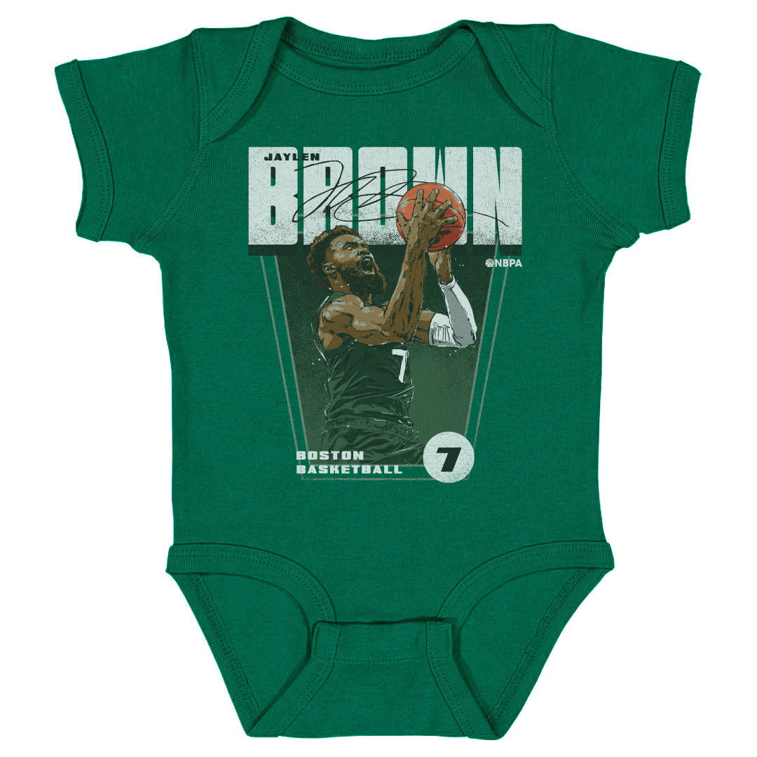 Jaylen Brown Kids Baby Onesie | 500 LEVEL