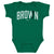 Jaylen Brown Kids Baby Onesie | 500 LEVEL