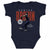 Hunter Brown Kids Baby Onesie | 500 LEVEL