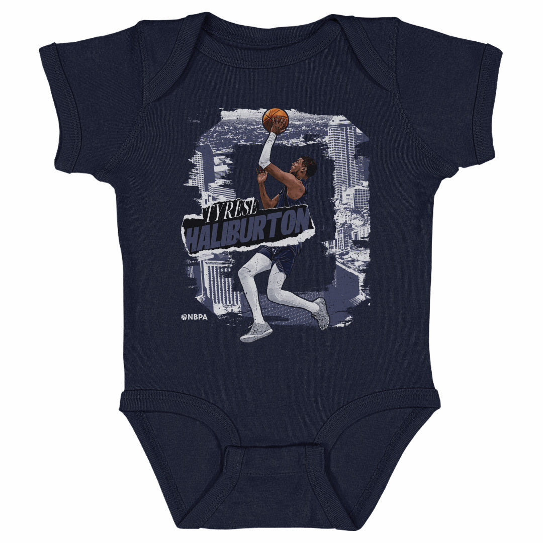 Tyrese Haliburton Kids Baby Onesie | 500 LEVEL