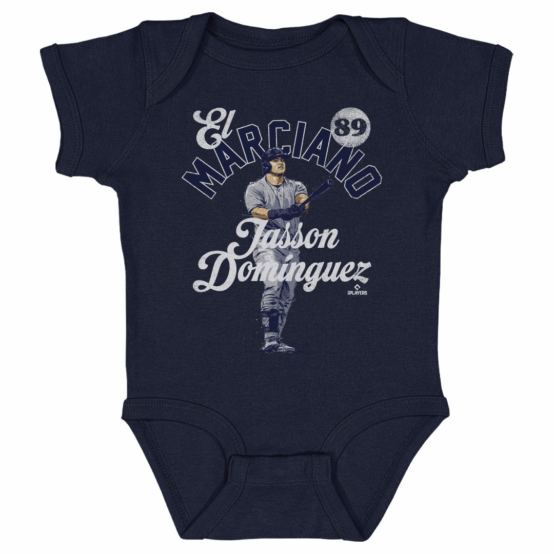 Jasson Dominguez Kids Baby Onesie | 500 LEVEL