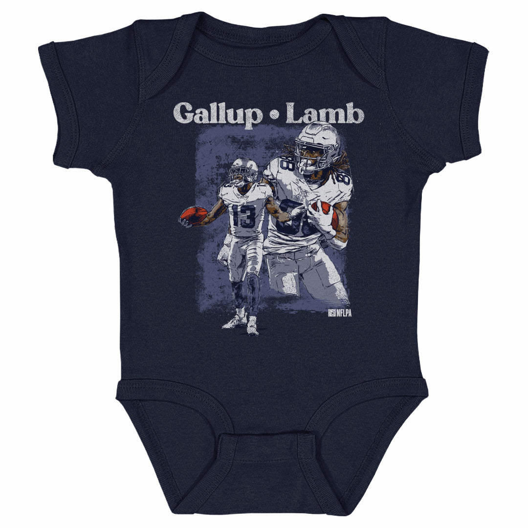 CeeDee Lamb Kids Baby Onesie | 500 LEVEL