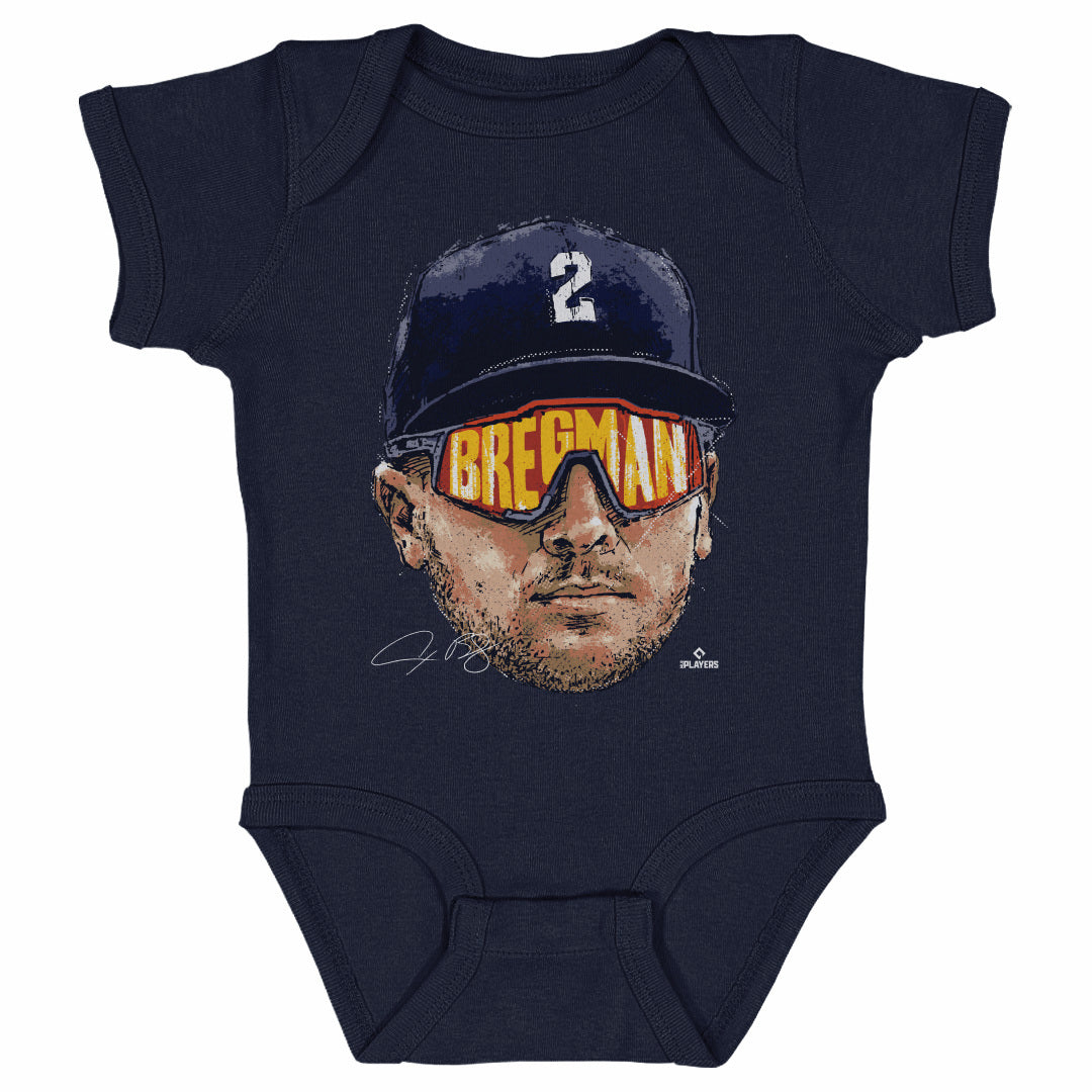 Alex Bregman Baby Clothes, Houston Baseball Kids Baby Onesie