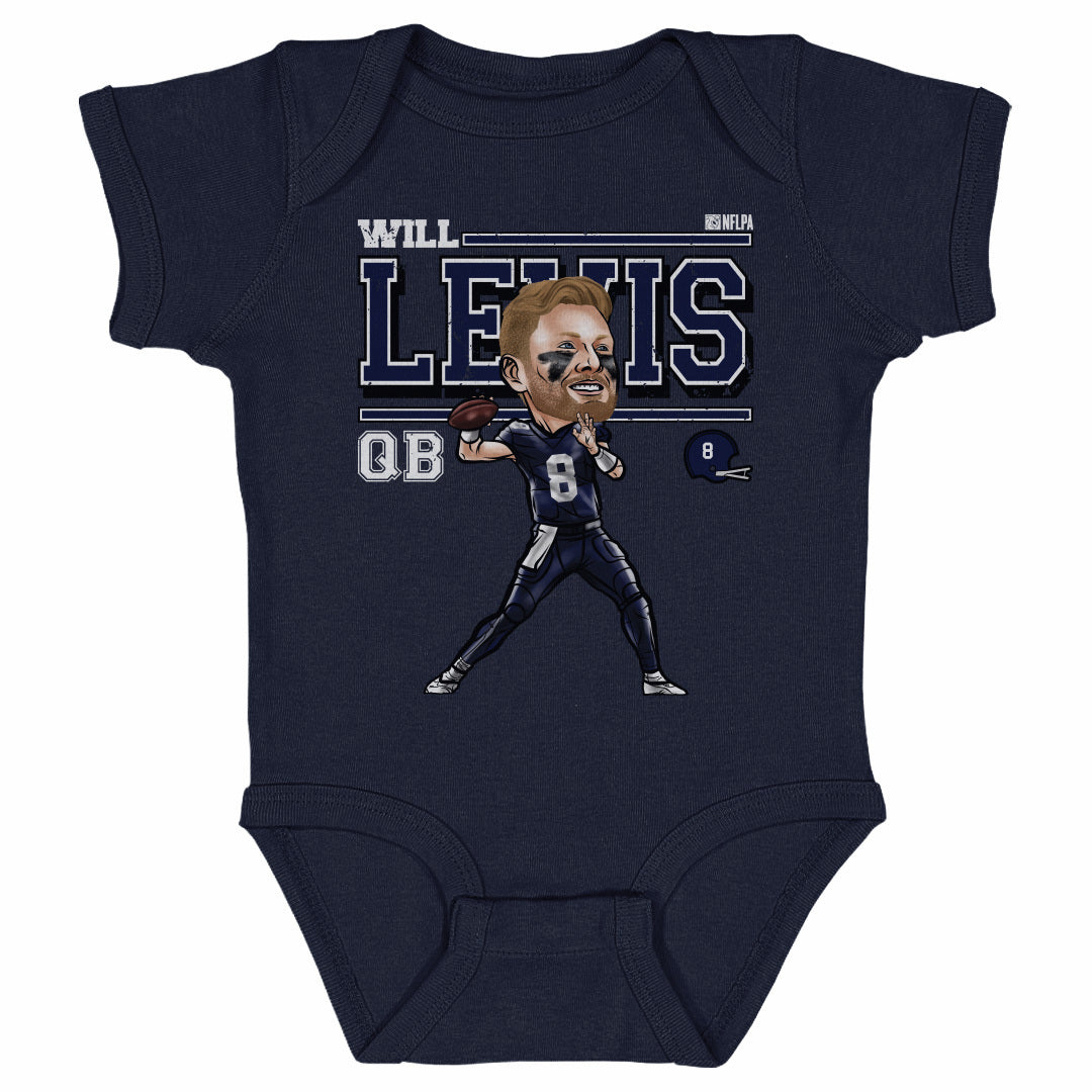 Will Levis Kids Baby Onesie | 500 LEVEL