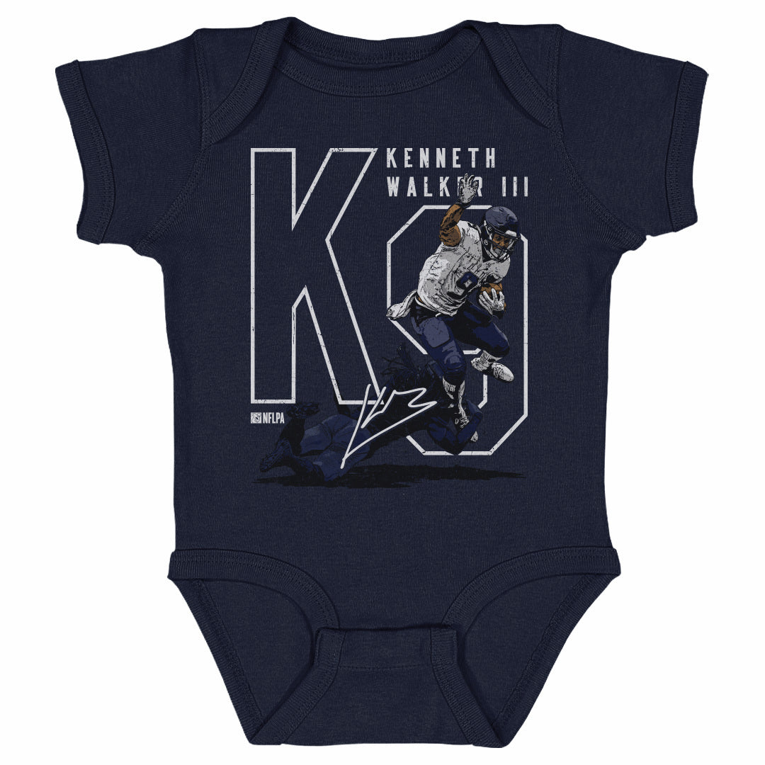 Kenneth Walker III Kids Baby Onesie | 500 LEVEL