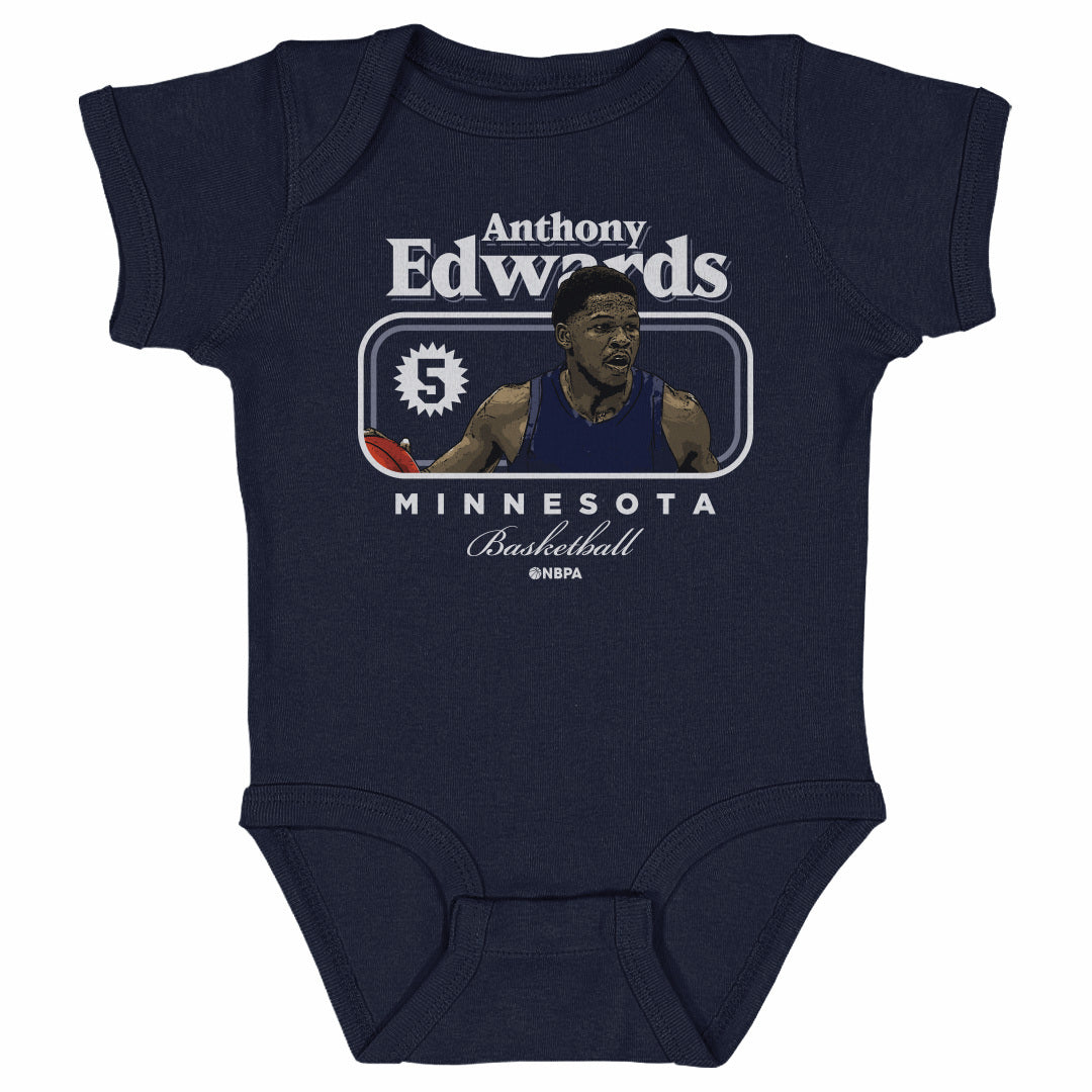 Anthony Edwards Kids Baby Onesie | 500 LEVEL