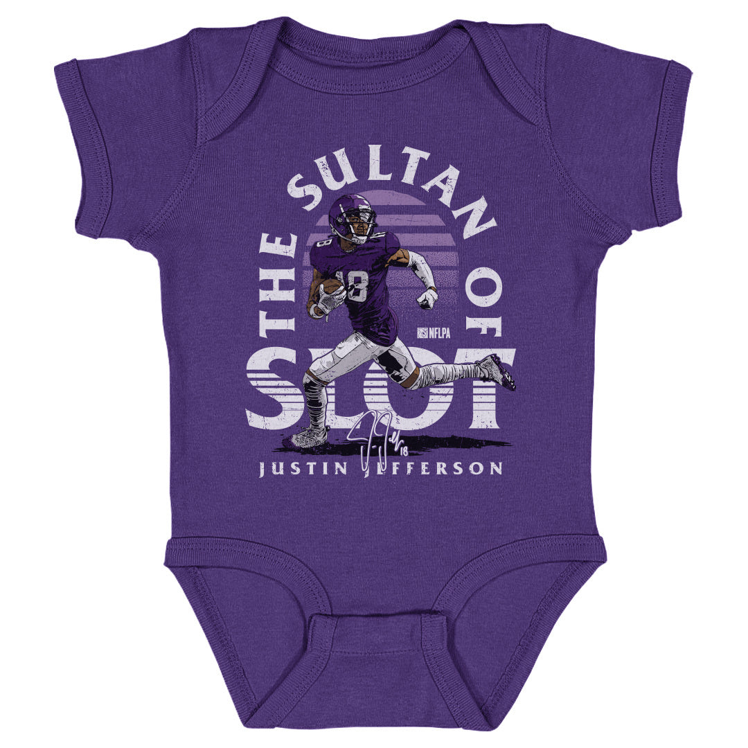 Justin Jefferson Kids Baby Onesie | 500 LEVEL