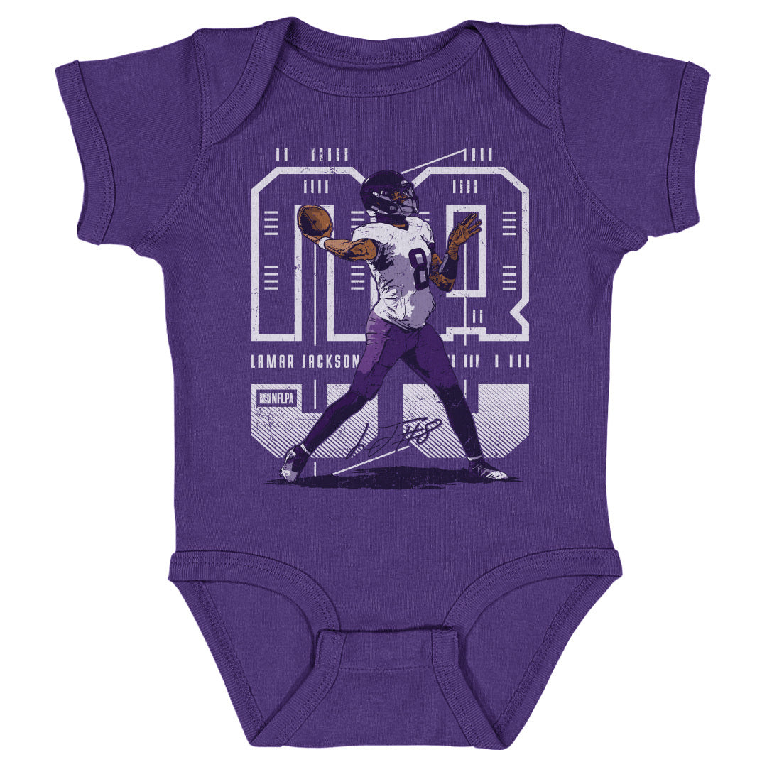 Lamar Jackson Kids Baby Onesie | 500 LEVEL