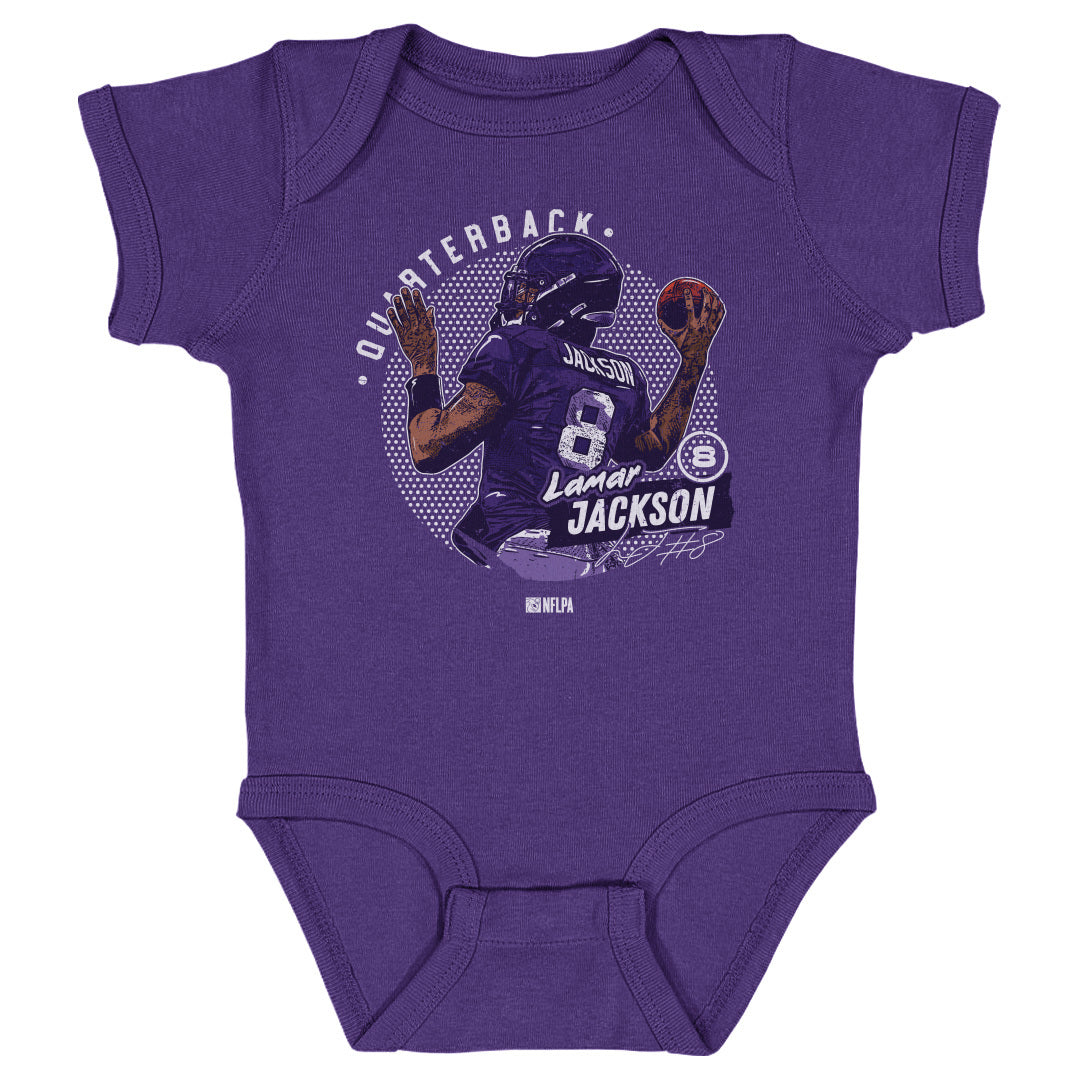 Lamar Jackson Baby Clothes  Baltimore Football Kids Baby Onesie