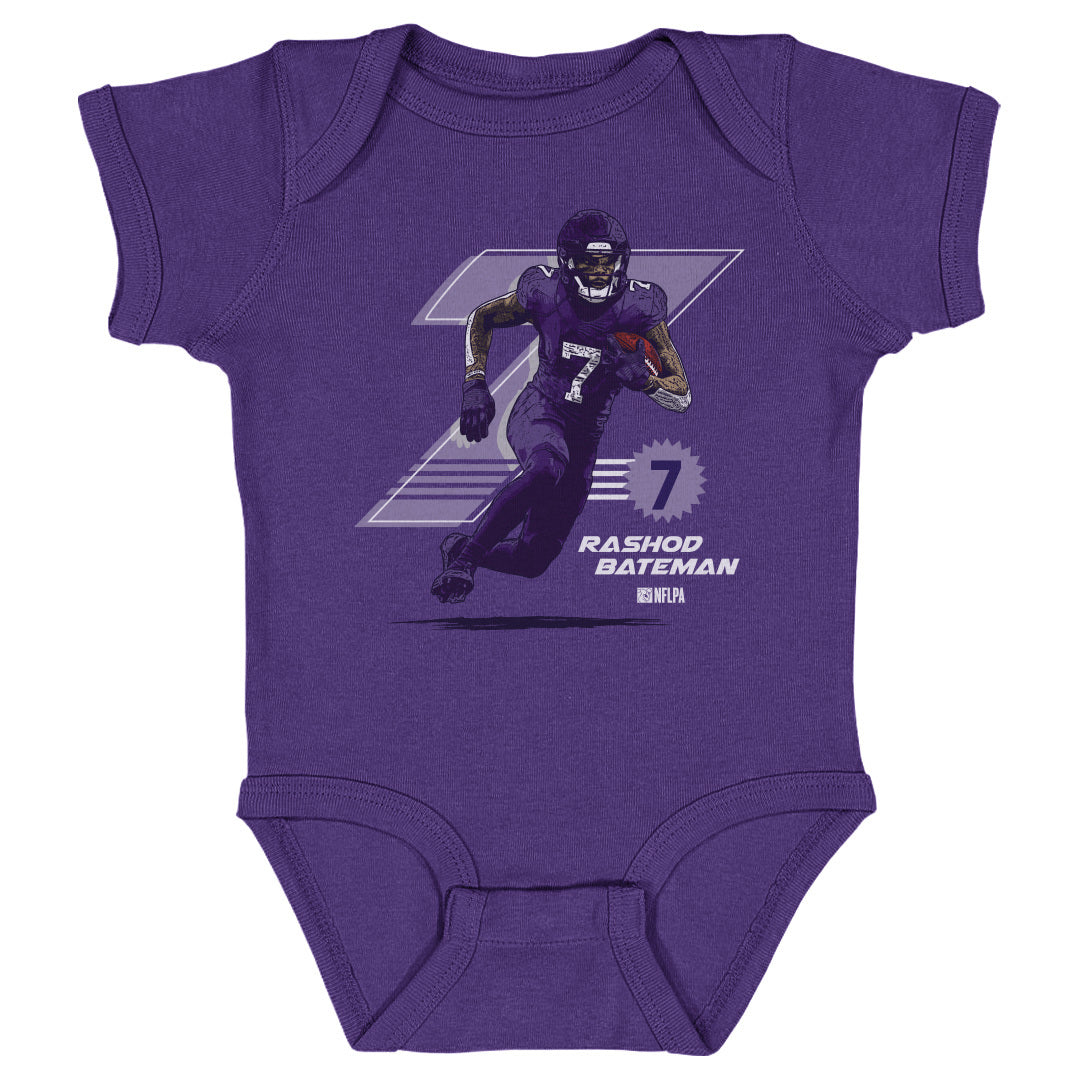 Baby Ravens Fan Jersey Onesie