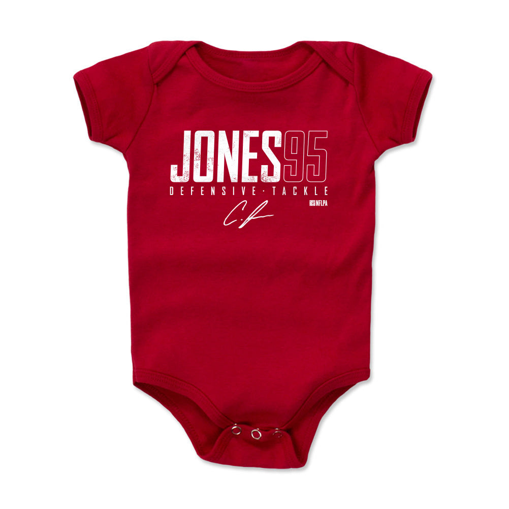 Chris Jones Baby Clothes, Kansas City Football Kids Baby Onesie