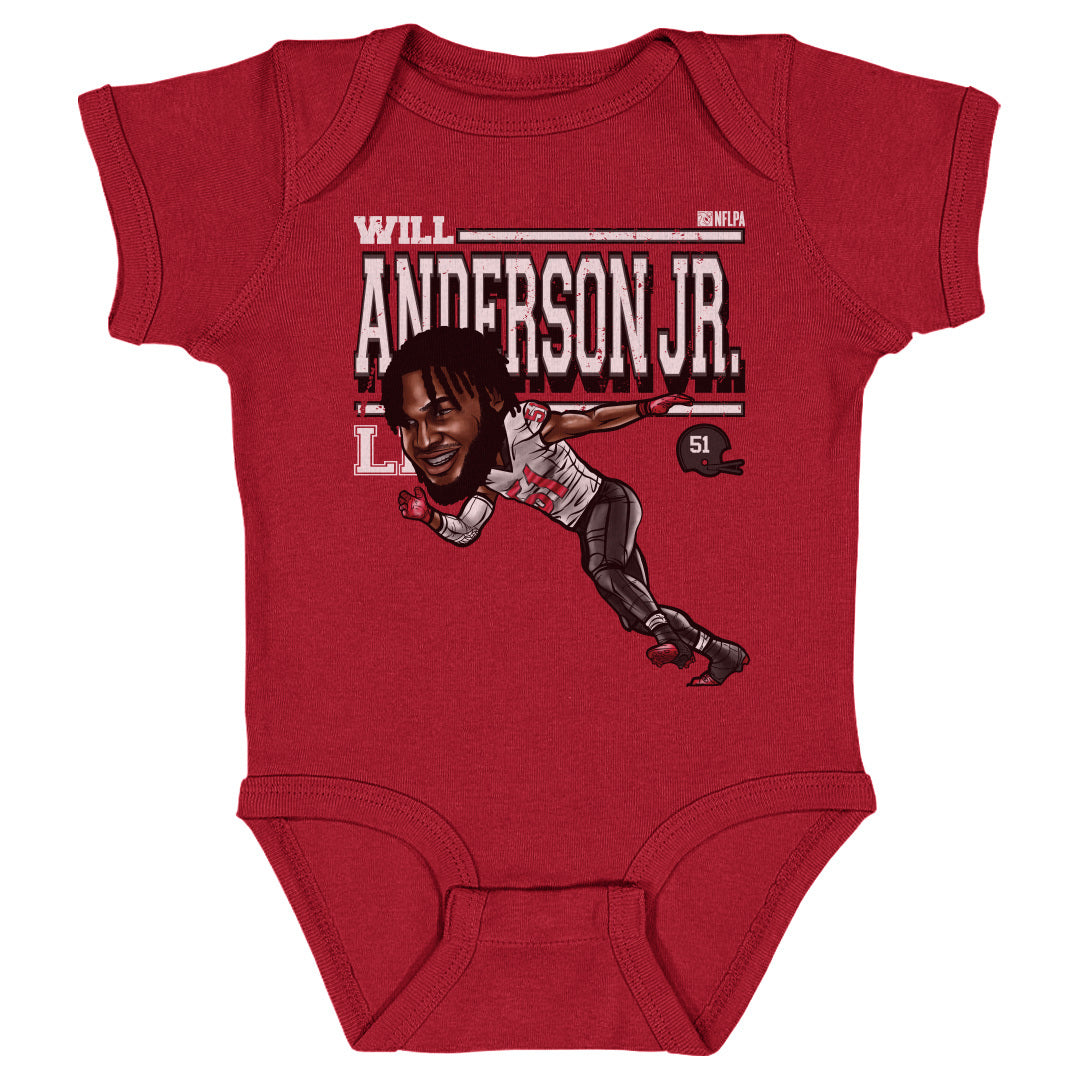 Will Anderson Jr. Kids Baby Onesie | 500 LEVEL