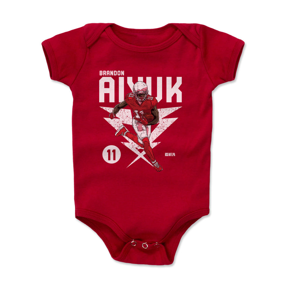 Brandon Aiyuk Kids Baby Onesie | 500 LEVEL