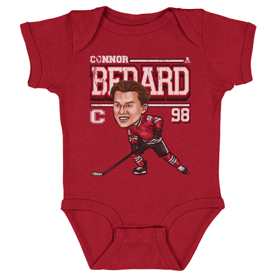 Connor Bedard Kids Baby Onesie | 500 LEVEL