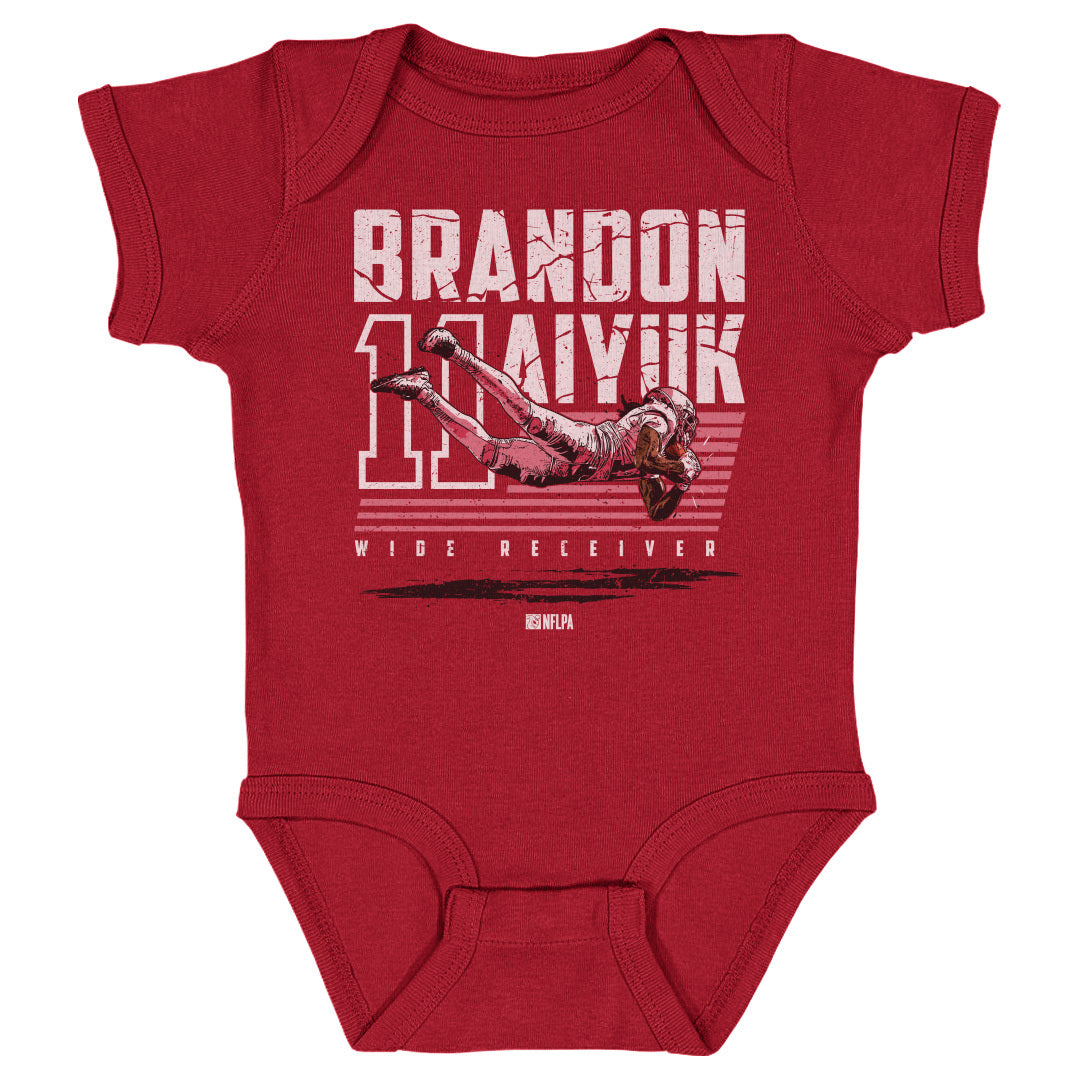 Brandon Aiyuk Kids Baby Onesie | 500 LEVEL