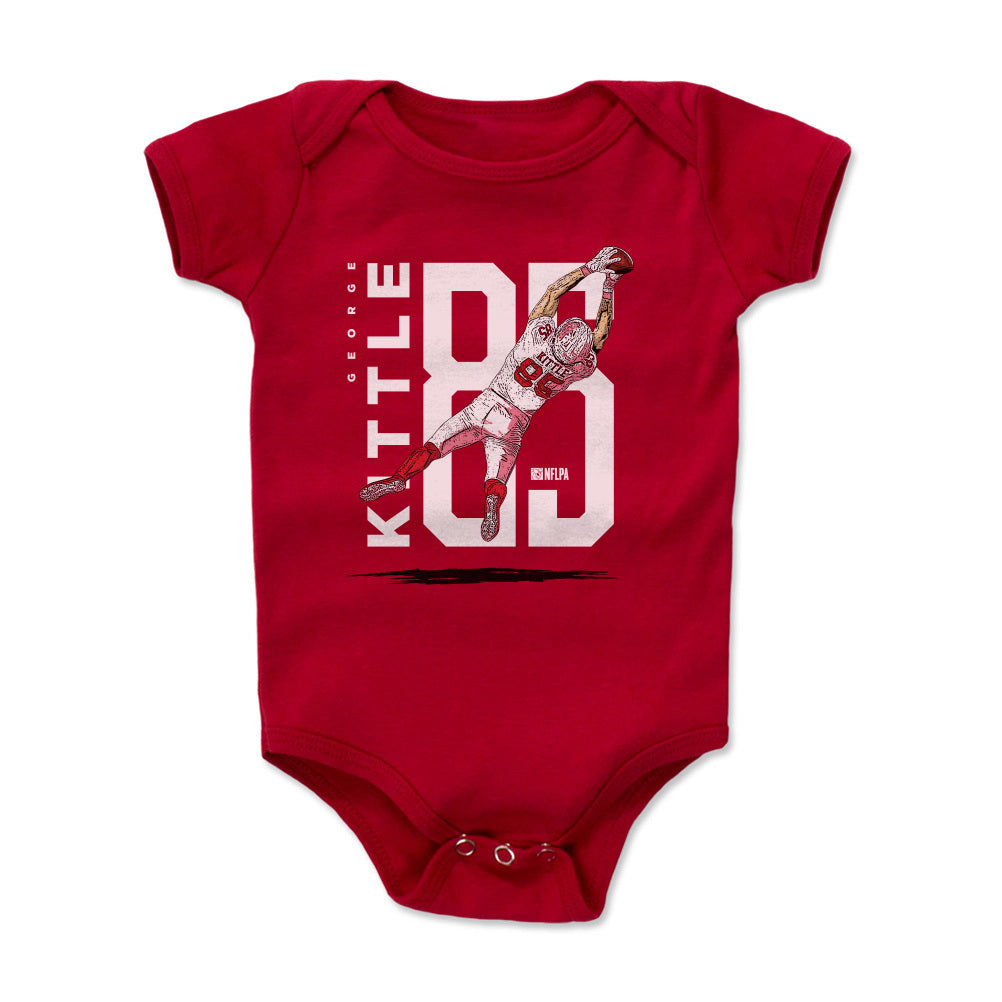 George Kittle Kids Baby Onesie | 500 LEVEL