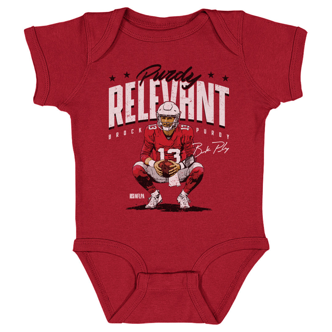 Brock Purdy Kids Baby Onesie | 500 LEVEL