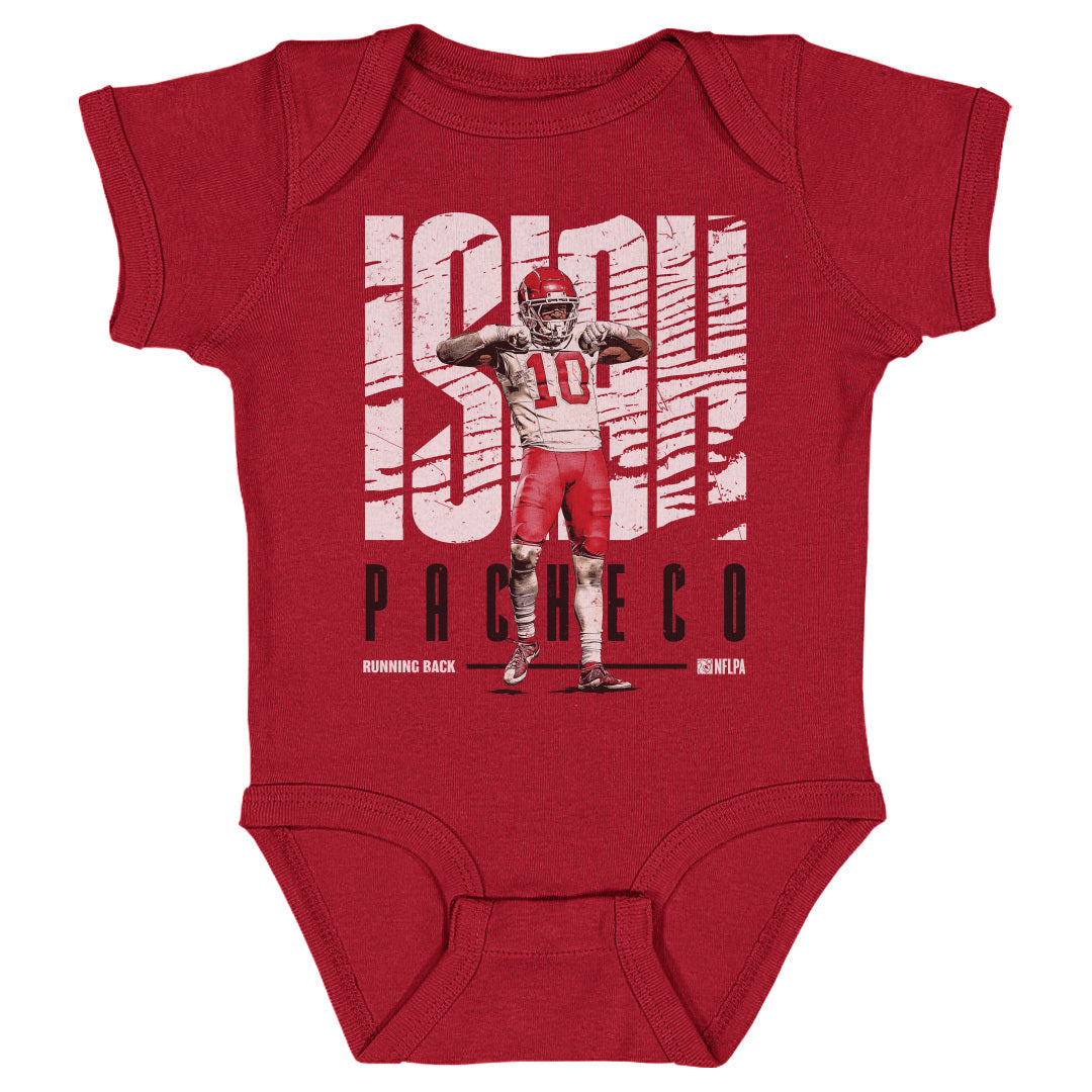 Isiah Pacheco Kids Baby Onesie | 500 LEVEL