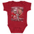 Christian McCaffrey Kids Baby Onesie | 500 LEVEL