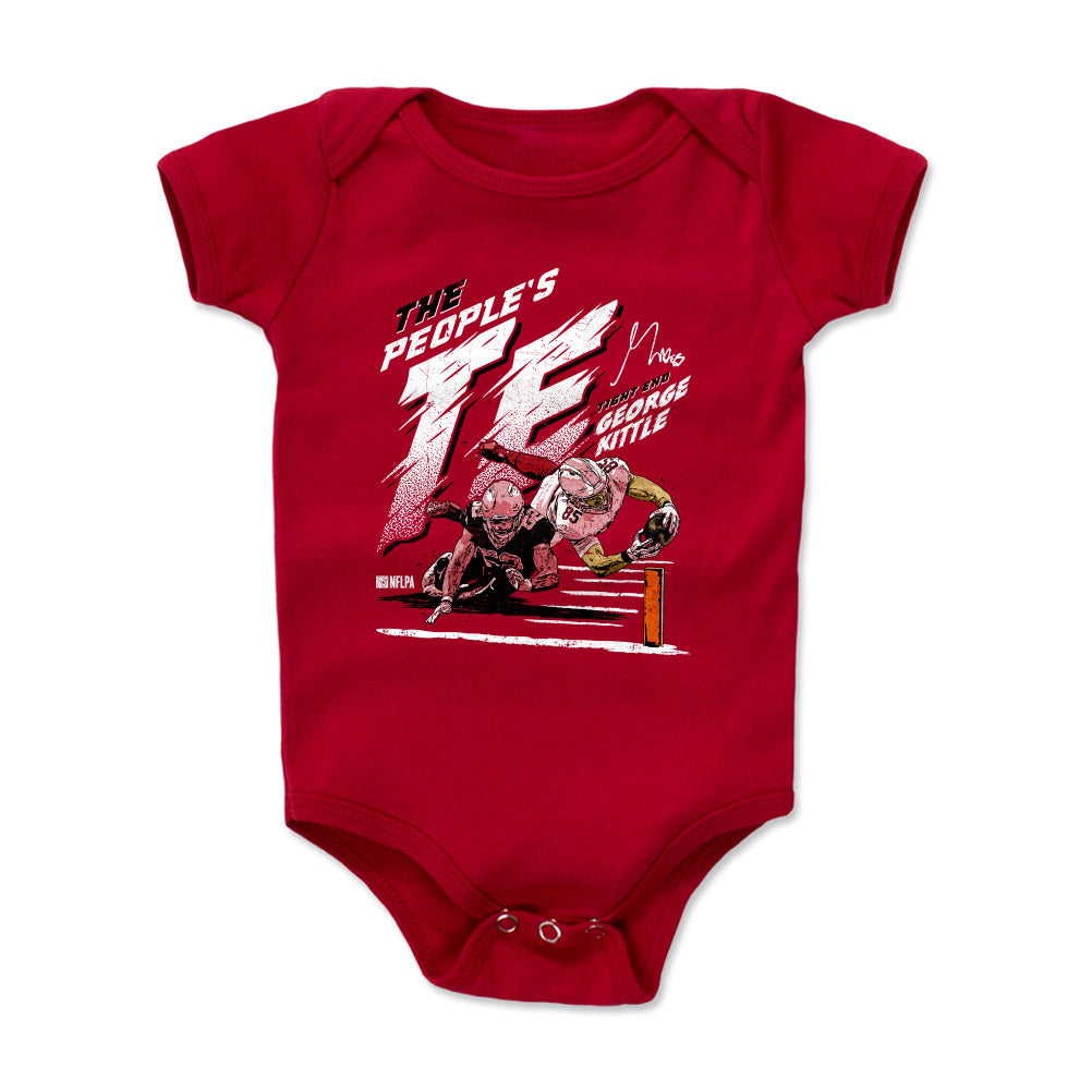 George Kittle Kids Baby Onesie | 500 LEVEL