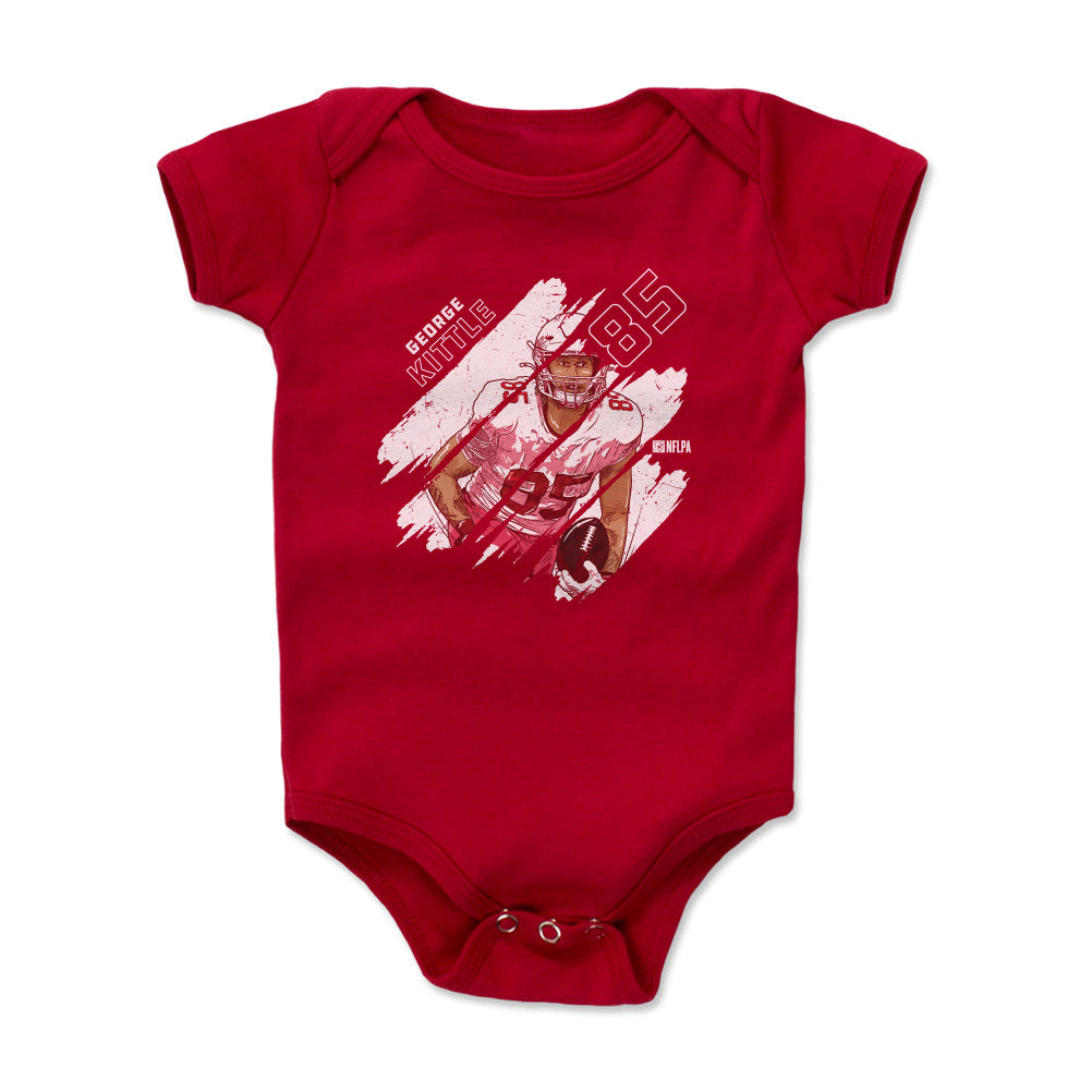 George Kittle Baby Clothes  San Francisco Football Kids Baby