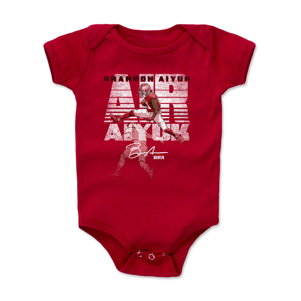 Brandon Aiyuk Kids Baby Onesie | 500 LEVEL