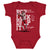 Isiah Pacheco Kids Baby Onesie | 500 LEVEL