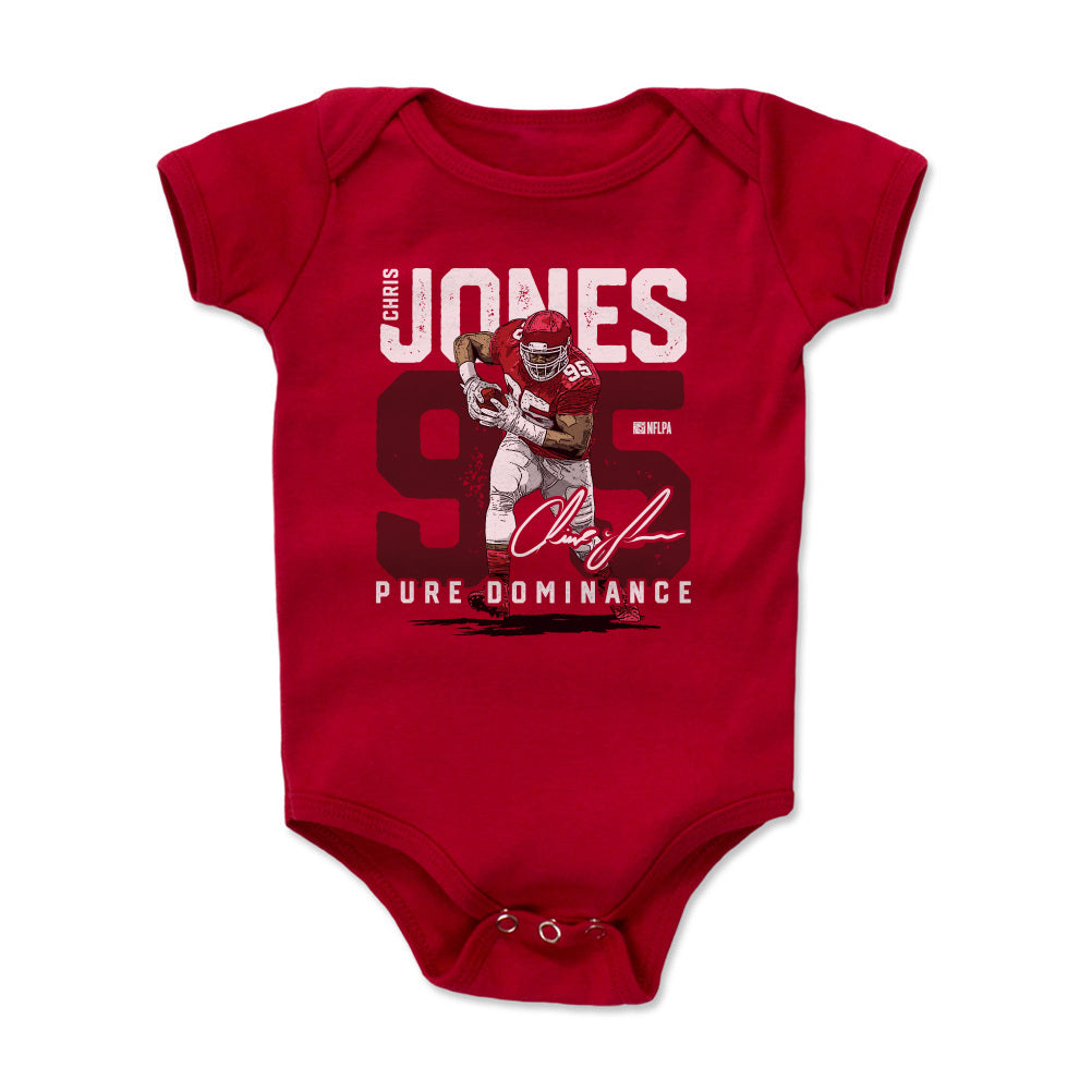 Chris Jones Baby Clothes  Kansas City Football Kids Baby Onesie