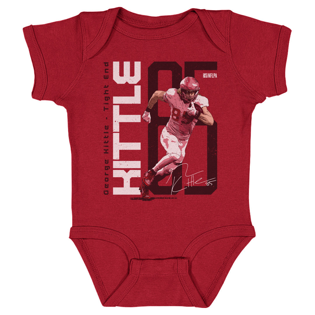 George Kittle Kids Baby Onesie | 500 LEVEL