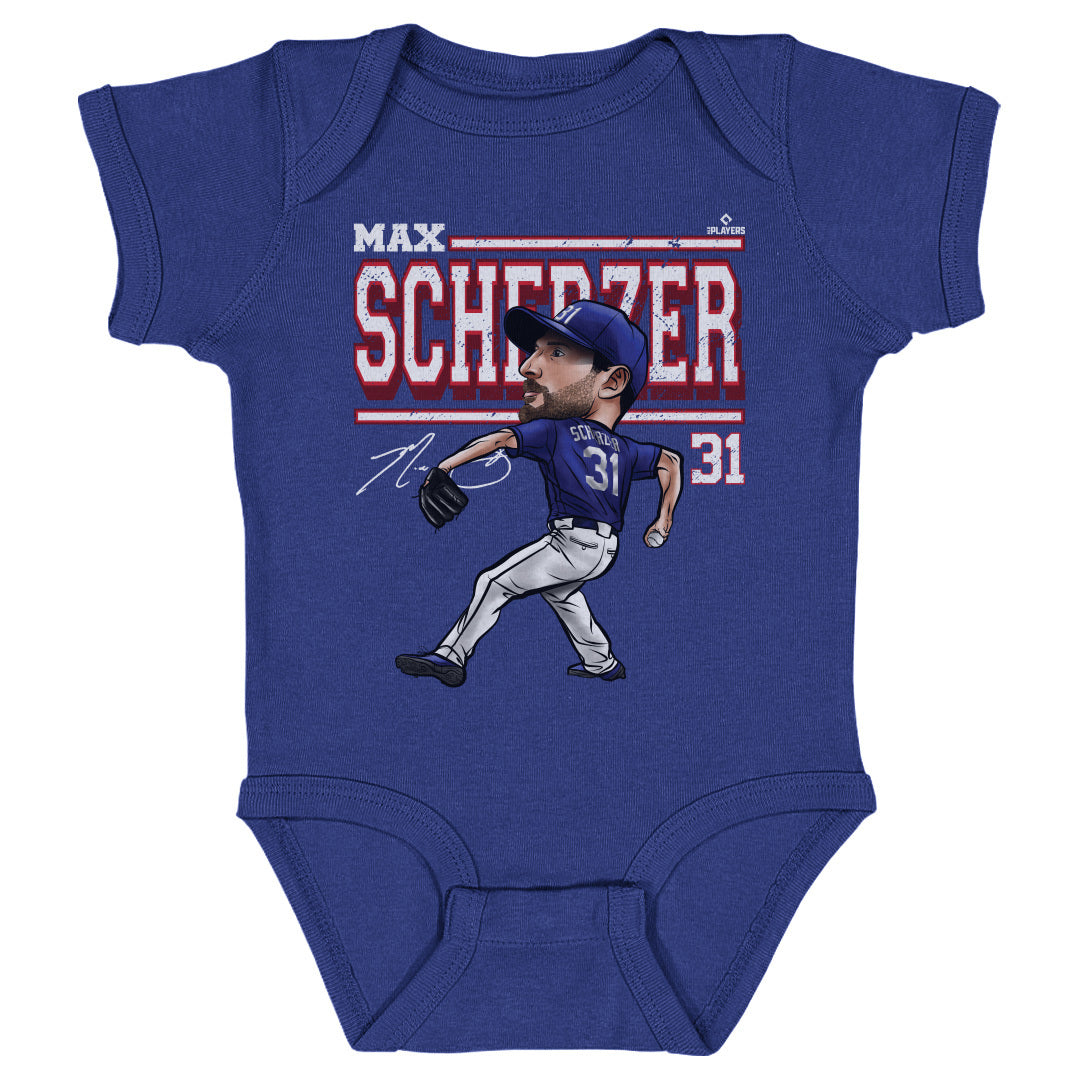 Max Scherzer Baby Clothes, Texas Baseball Kids Baby Onesie