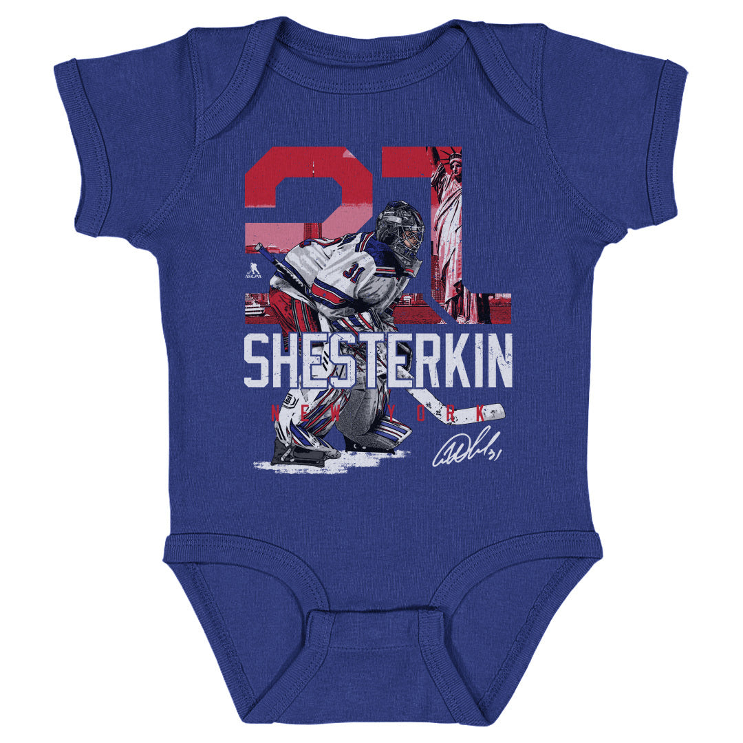 Igor Shesterkin Kids Baby Onesie | 500 LEVEL