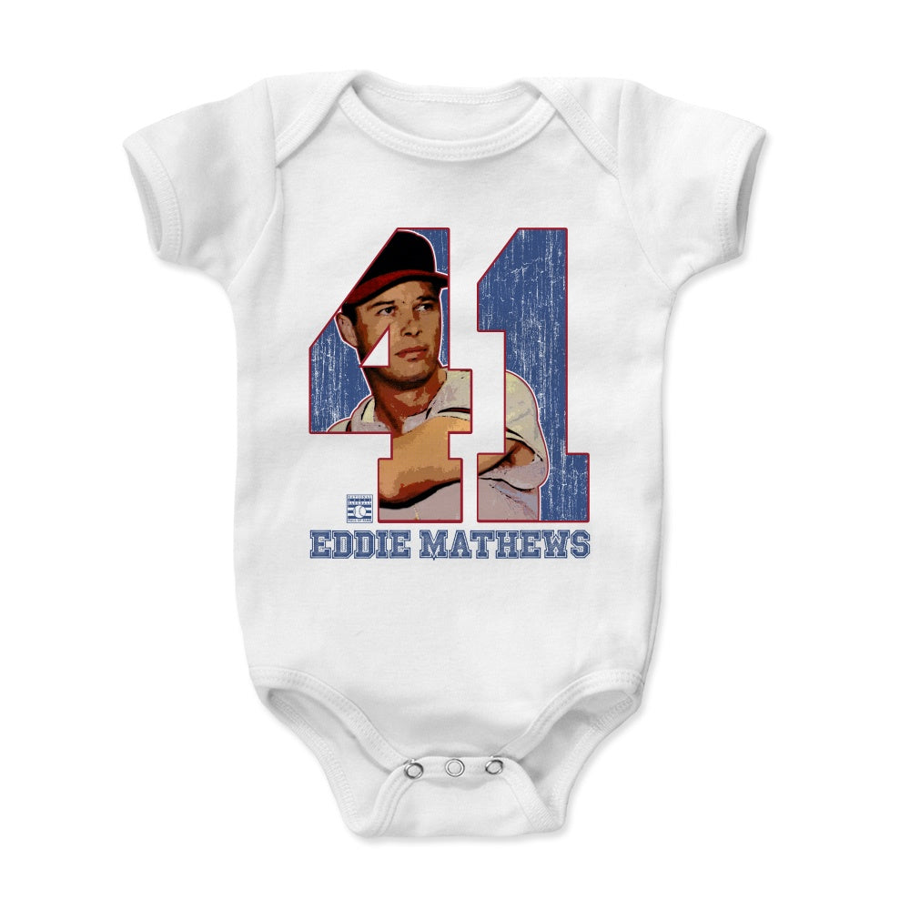 Eddie Mathews Kids Baby Onesie | 500 LEVEL