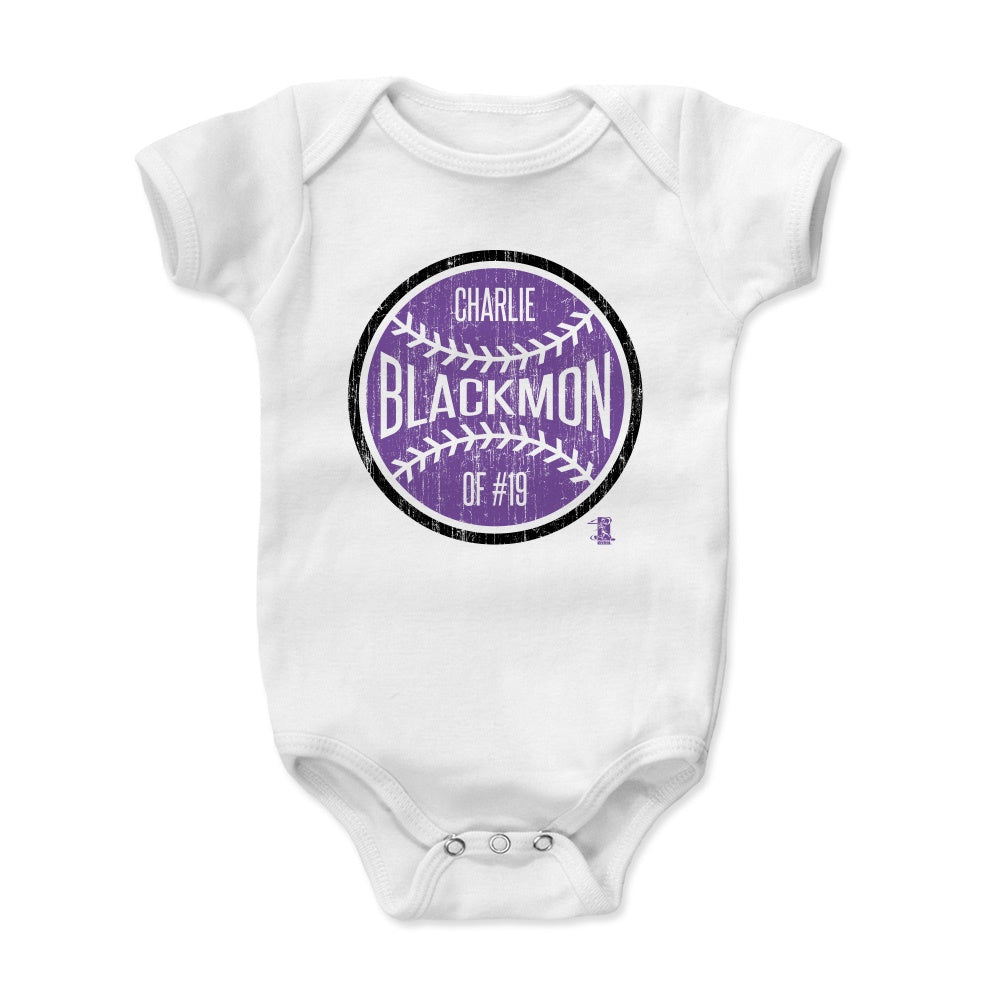 Charlie Blackmon Kids Baby Onesie | 500 LEVEL