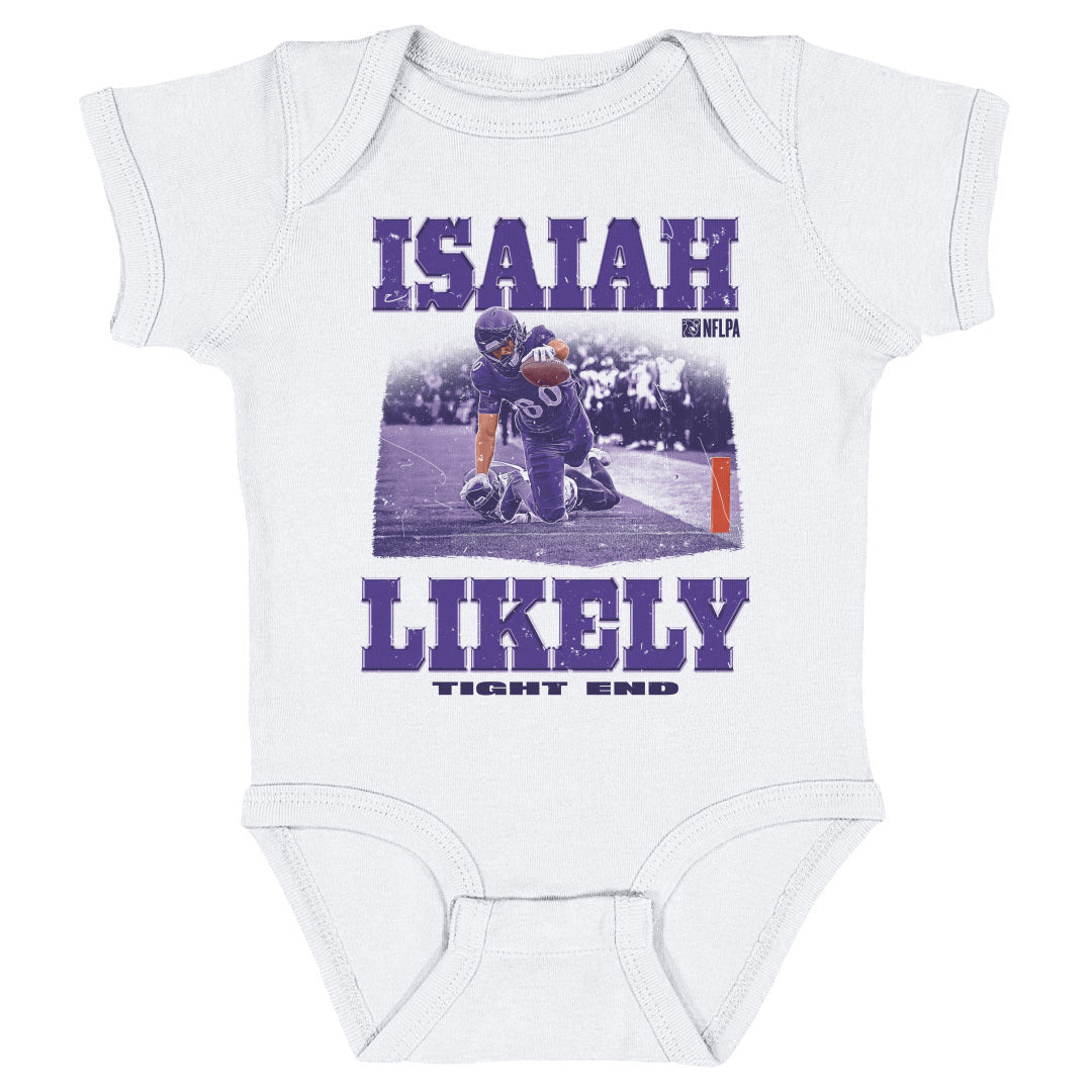 Isaiah Likely Kids Baby Onesie | 500 LEVEL