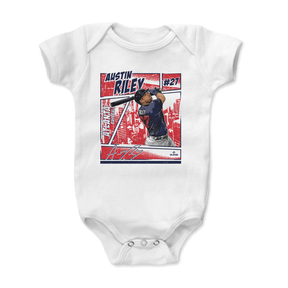 Austin Riley Baby Clothes, Atlanta Baseball Kids Baby Onesie